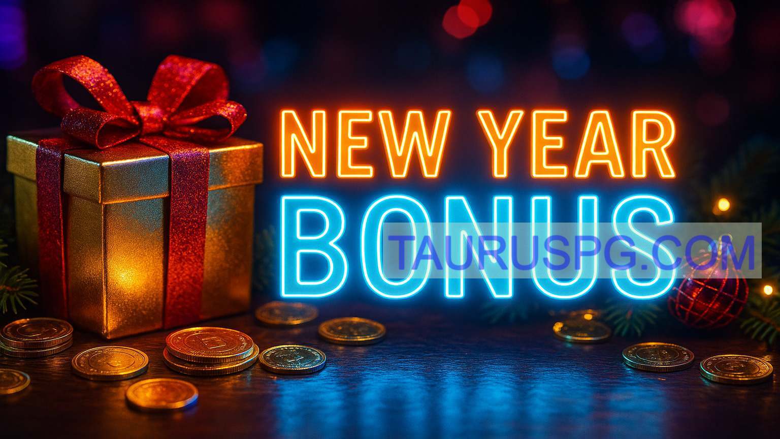 Promoções de Ano Novo no TAURUSPG